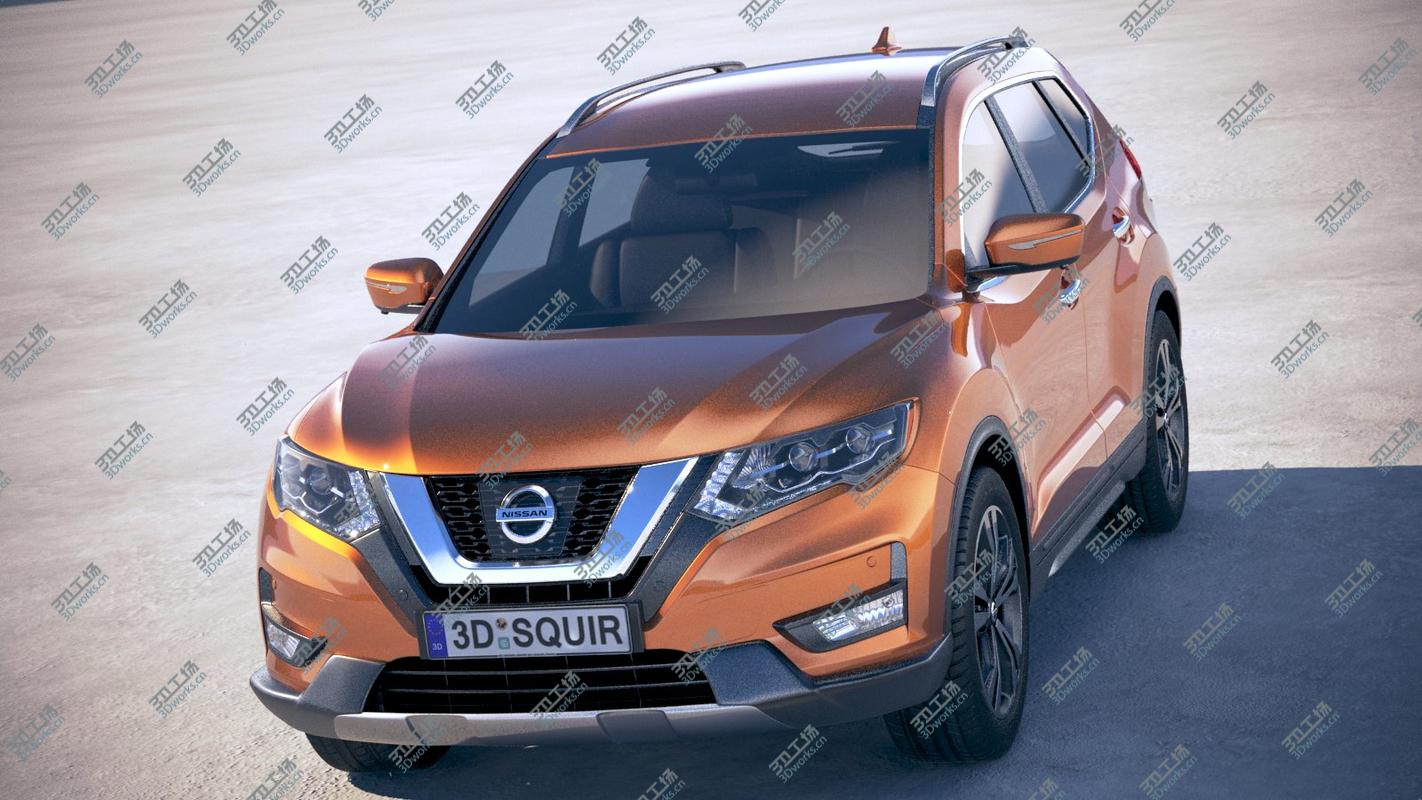 images/goods_img/20210319/Nissan X-Trail Crossover 2018 3D model/3.jpg